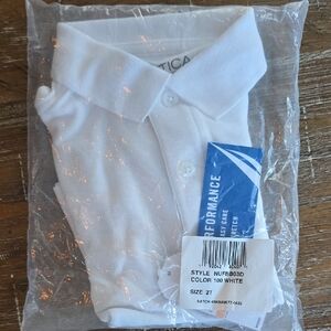 Nautica Kids Polo Shirt in Crisp White